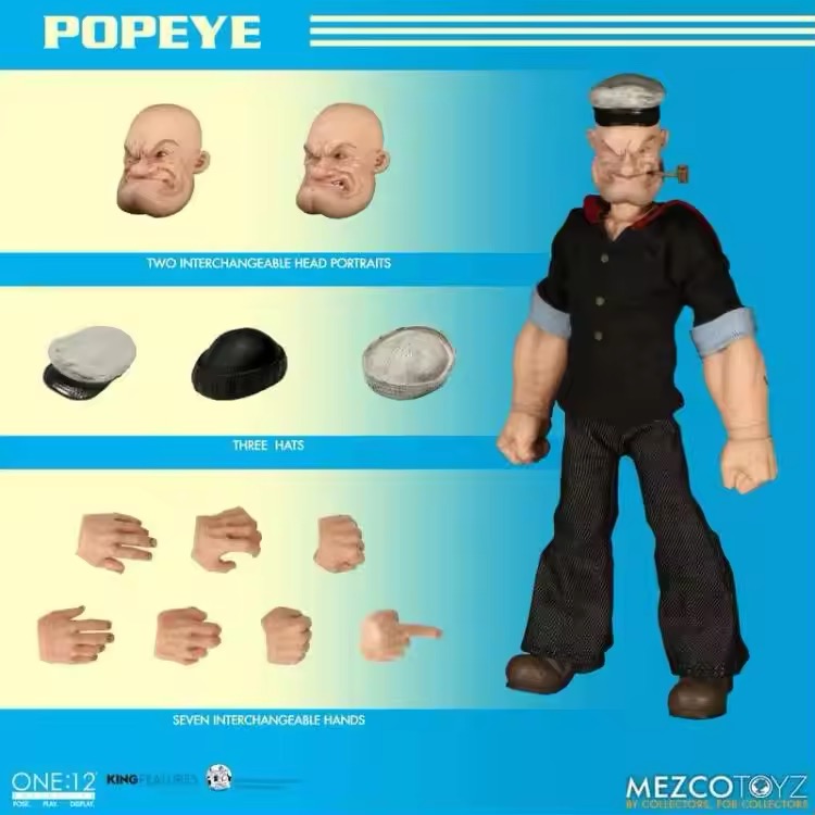 [In Stock] Popeye One:12 Collective Popeye