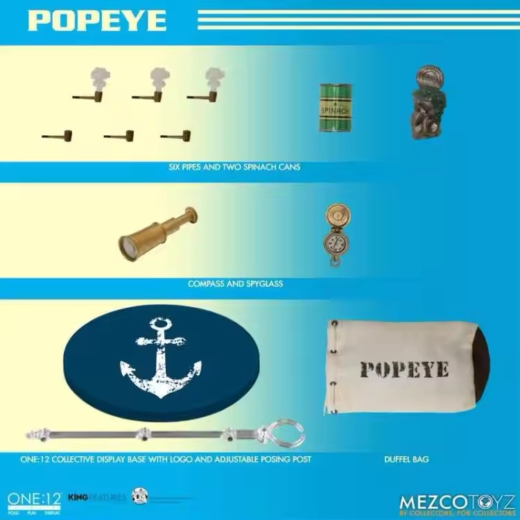 [In Stock] Popeye One:12 Collective Popeye