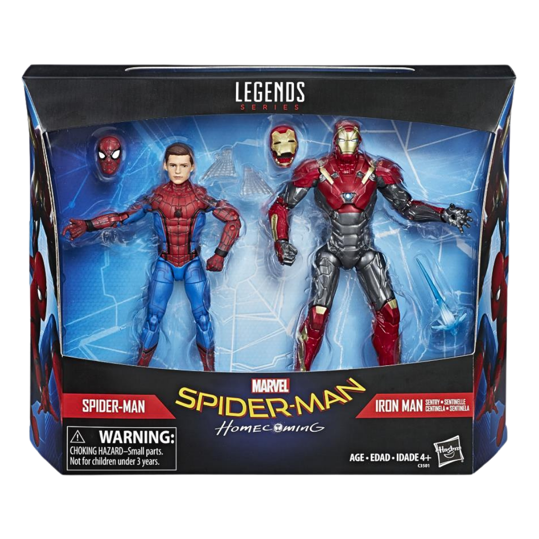 [In Stock] Spider-Man: Homecoming Marvel Legends Spider-Man & Iron Man Sentry Two-Pack