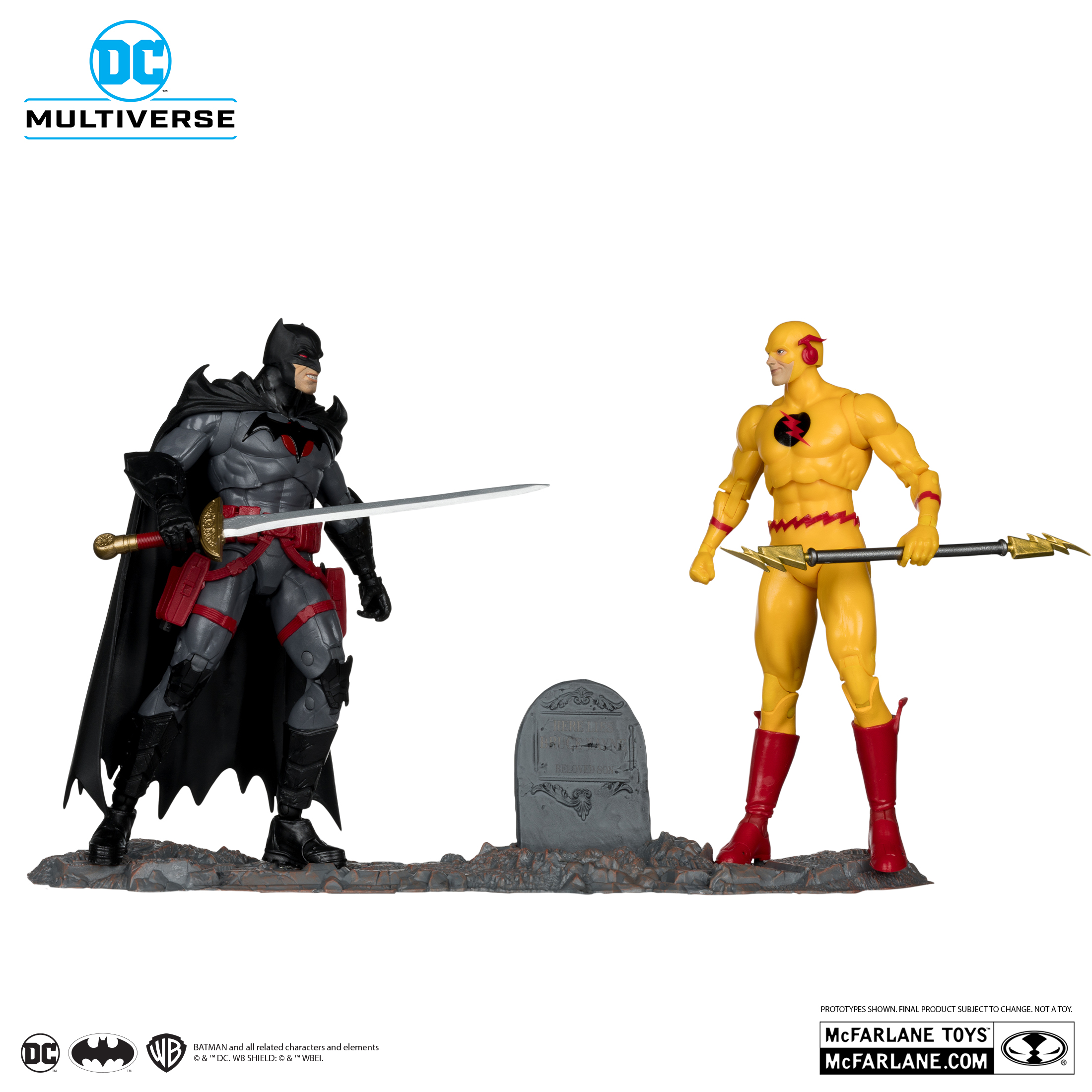 [On Order] Flashpoint DC Multiverse Batman vs. Professor Zoom Action Figure Two-Pack