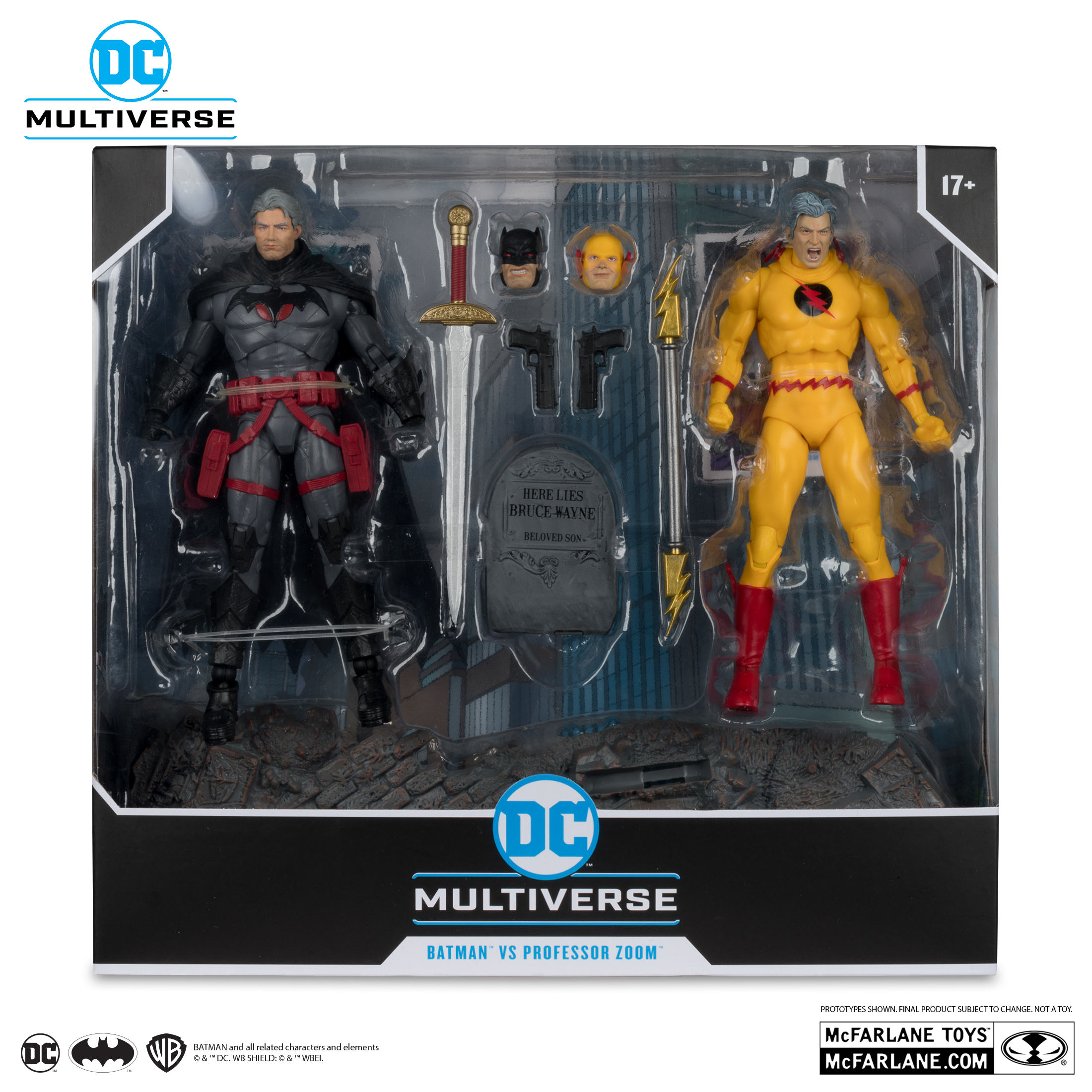 [On Order] Flashpoint DC Multiverse Batman vs. Professor Zoom Action Figure Two-Pack