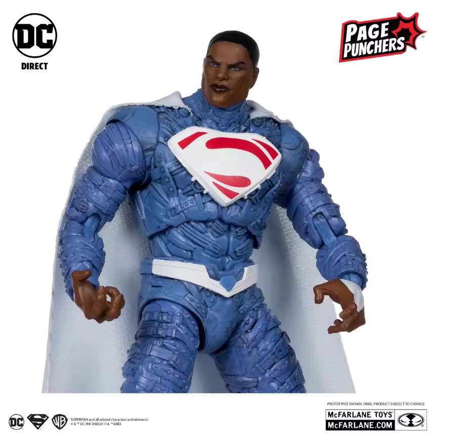 [In Stock] Superman: Ghosts of Krypton Page Punchers Earth-2 Superman 7" Figure with Comic
