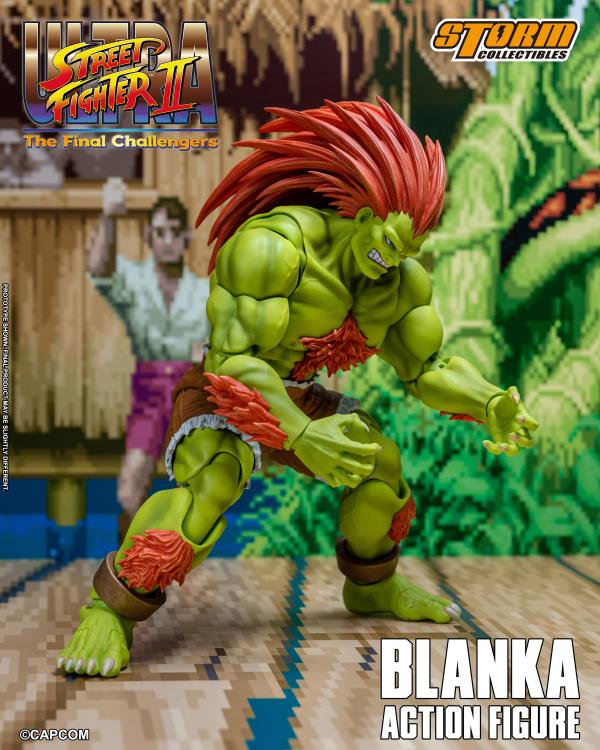 [Pre-Order] Ultra Street Fighter II: The Final Challengers Blanka 1/12 Scale Action Figure