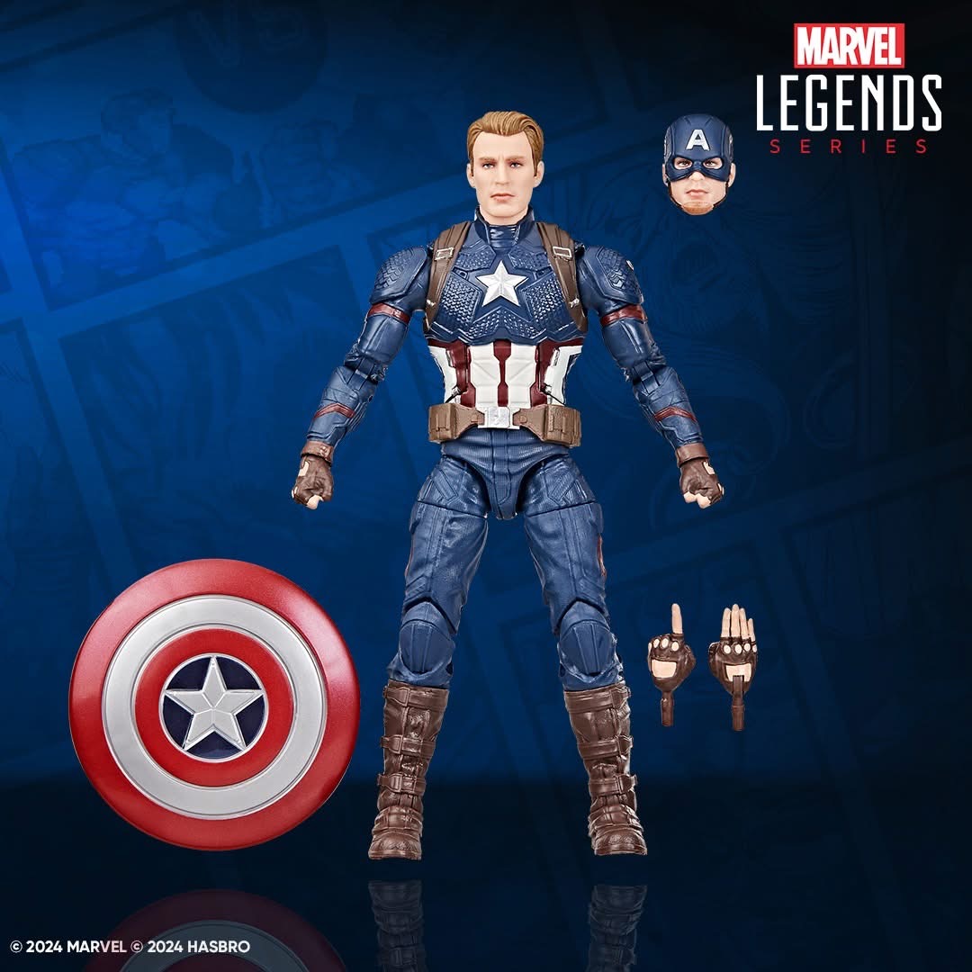 [On Order] Avengers: Endgame Marvel Legends Captain America (Endgame Suit) Action Figure