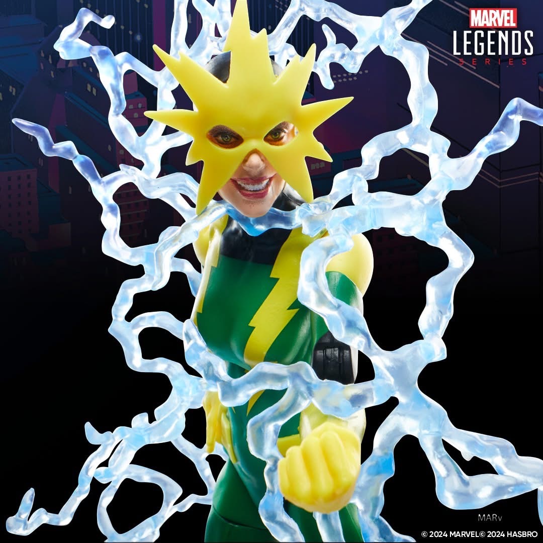[Pre-Order] Spider-Man Marvel Legends Retro Collection Electro (Francine Frye) Action Figure