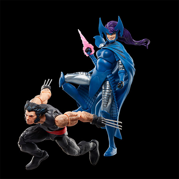 [In Stock] Wolverine 50th Anniversary Marvel Legends Wolverine and Psylocke Action Figure Two-Pack