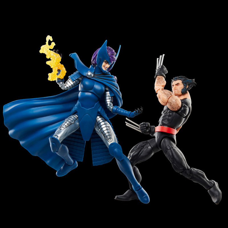 [In Stock] Wolverine 50th Anniversary Marvel Legends Wolverine and Psylocke Action Figure Two-Pack