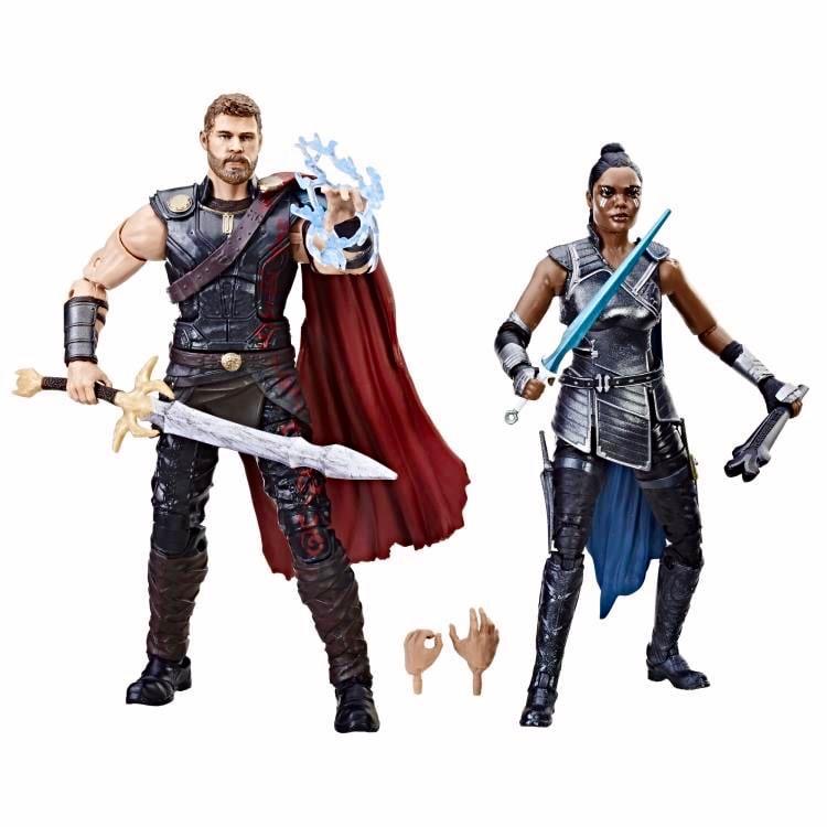 [In Stock] Thor: Ragnarok Marvel Legends Thor & Valkyrie Exclusive Two-Pack