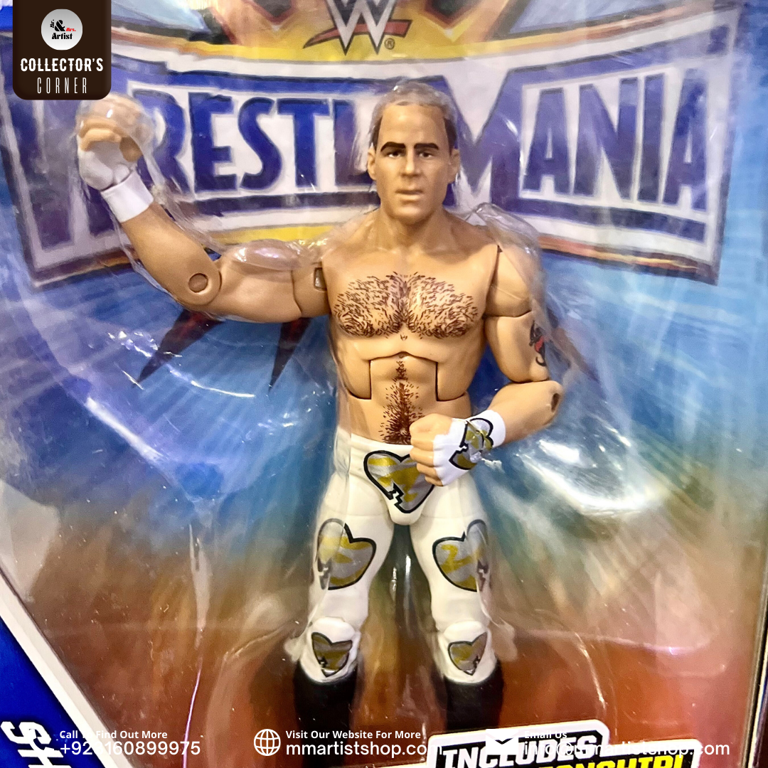 [Pre-Owned] WWE Elite WrestleMania Shawn Michaels Action Figure