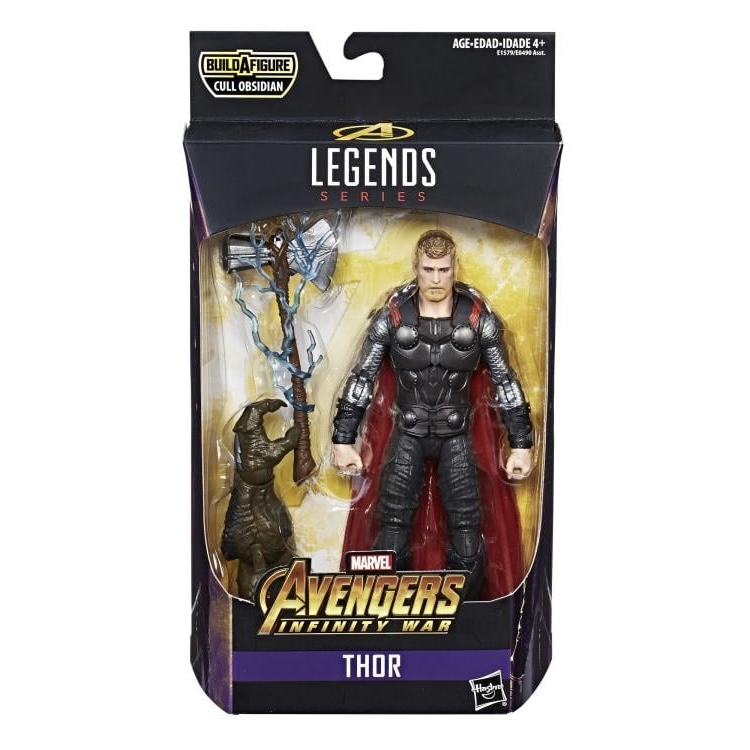 [In Stock] Avengers: Infinity War Marvel Legends Thor (Cull Obsidian BAF)