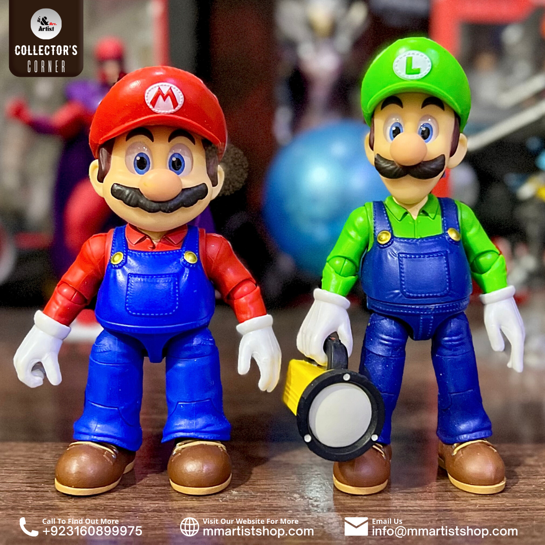 [Pre-Owned] Nintendo Mario Bros 5 inches Action Figures
