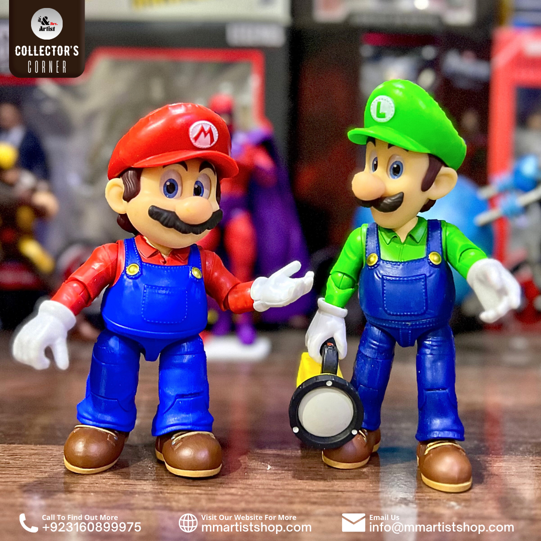 [Pre-Owned] Nintendo Mario Bros 5 inches Action Figures