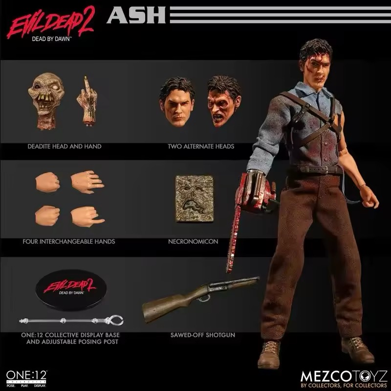 [In Stock] Evil Dead 2 One:12 Collective Ash