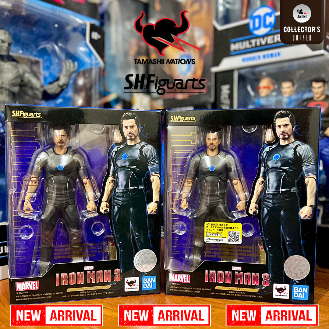 [In Stock] Iron Man 3 S.H.Figuarts Tony Stark Action Figure