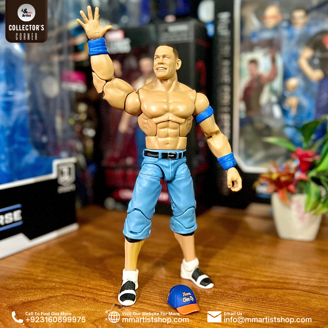 [Pre-Owned] WWE Elite John Cena Action Figure With Cap