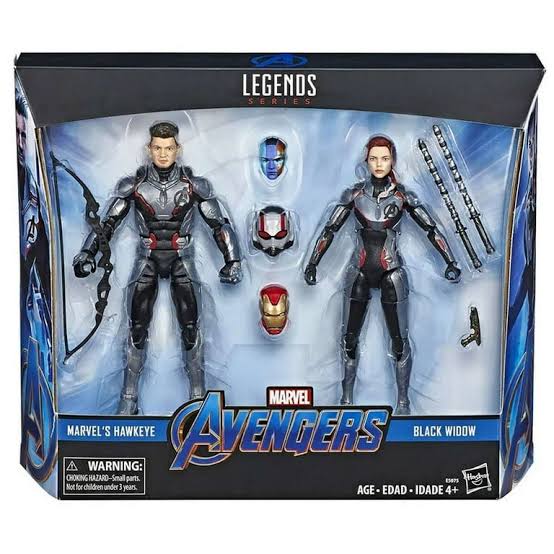 [In Stock] Marvel Legends Avengers : Endgame Hawkeye & Black Widow Action Figure 2-Pack