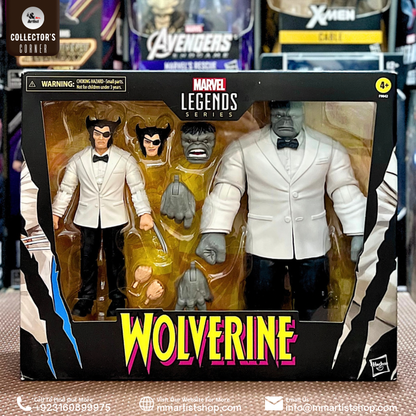 [In Stock] Wolverine 50th Anniversary Marvel Legends Wolverine (Patch) and Joe Fixit Action Figure Two-Pack
