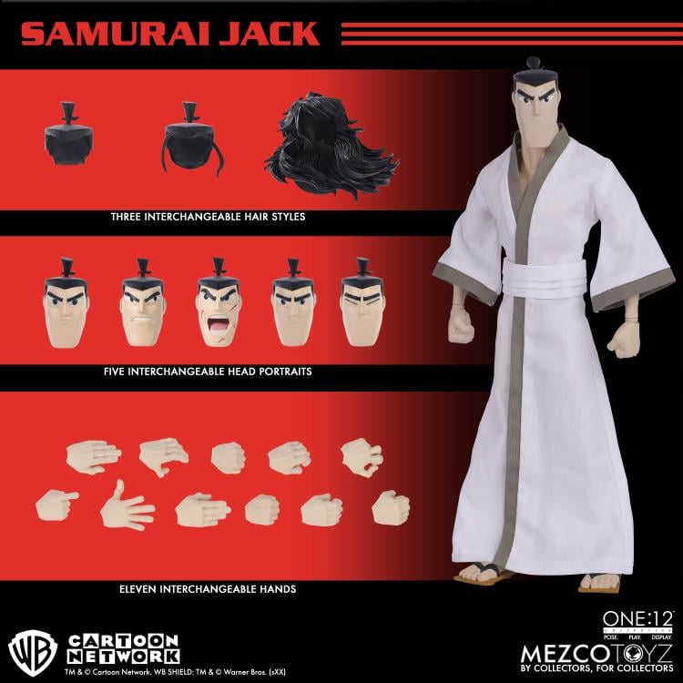 [Pre-Order] Samurai Jack One:12 Collective Samurai Jack Action Figure
