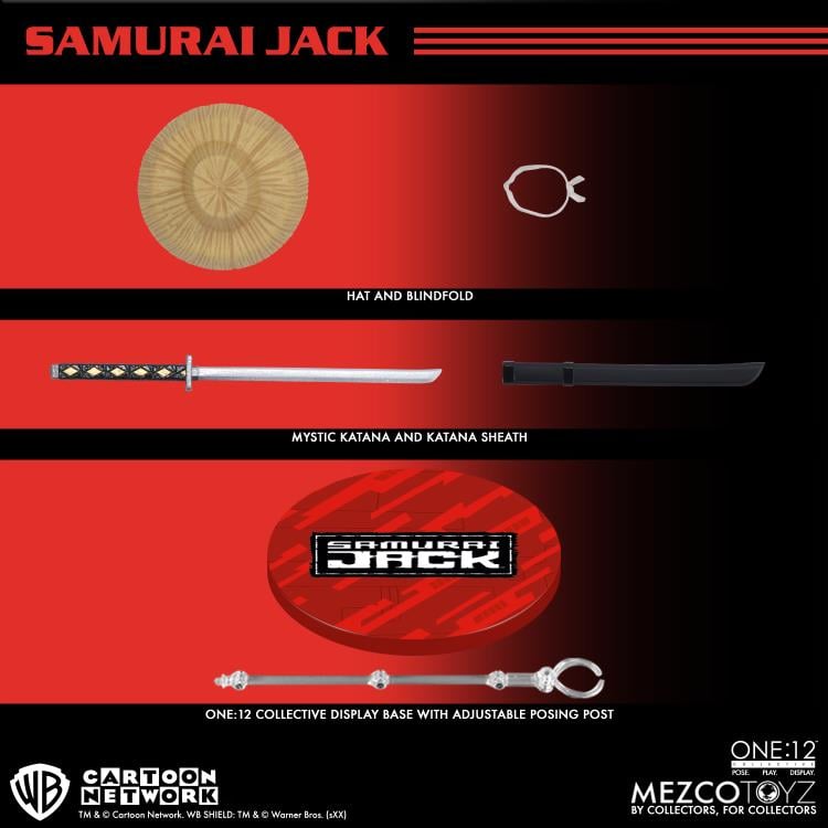 [Pre-Order] Samurai Jack One:12 Collective Samurai Jack Action Figure