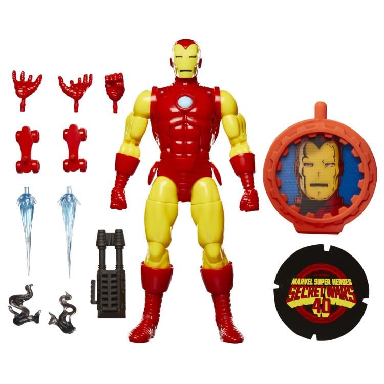 [In Stock] Secret Wars Marvel Legends Iron Man Action Figure