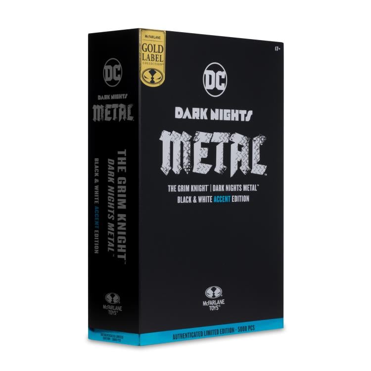 [On Order] Dark Nights: Metal DC Multiverse The Grim Knight Limited Black & White Accent Edition Figure