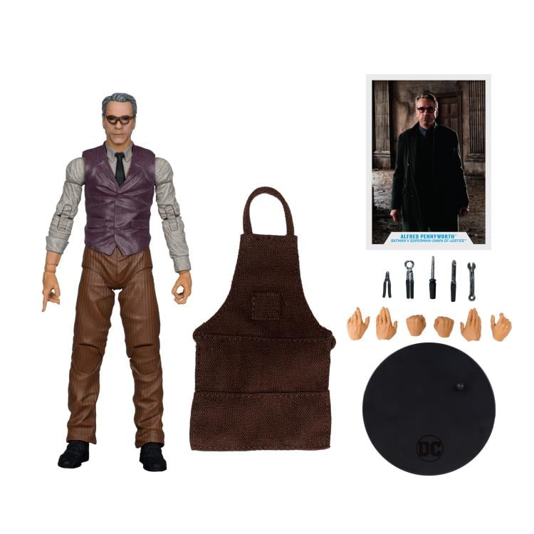 [In Stock] Batman v Superman: Dawn of Justice DC Multiverse Alfred Pennyworth Action Figure