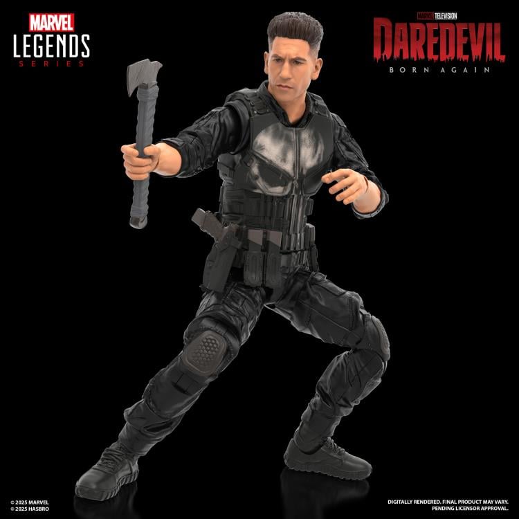[Pre-Order] Daredevil: Born Again Marvel Legends The Punisher Action Figure