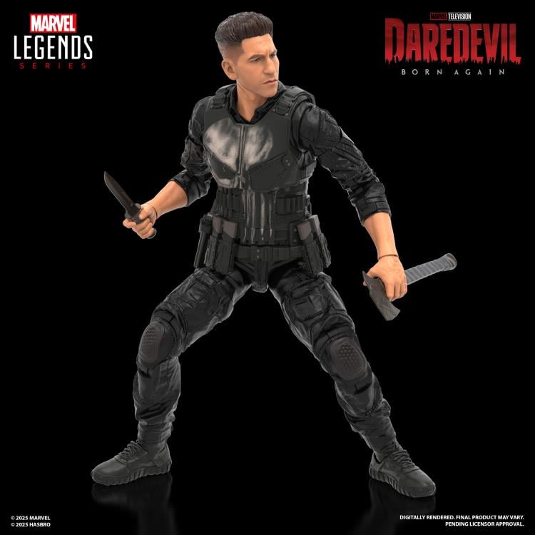 [Pre-Order] Daredevil: Born Again Marvel Legends The Punisher Action Figure