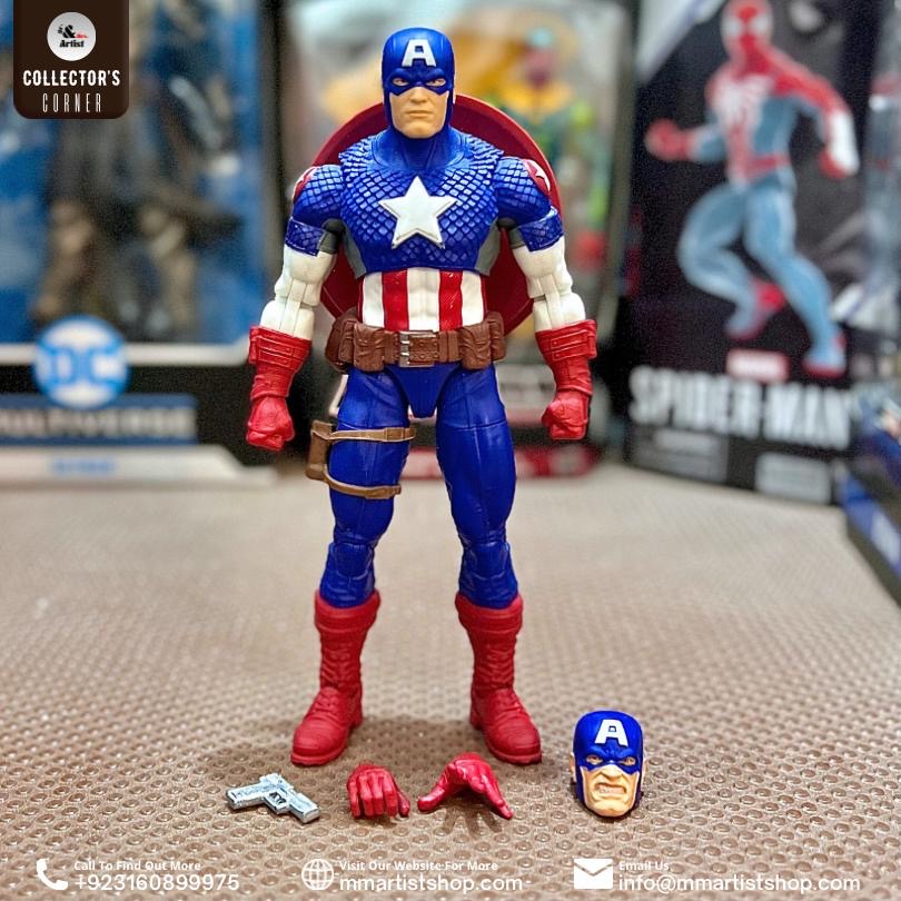 Marvel Legends Captain America Comic Accurate Action Figure