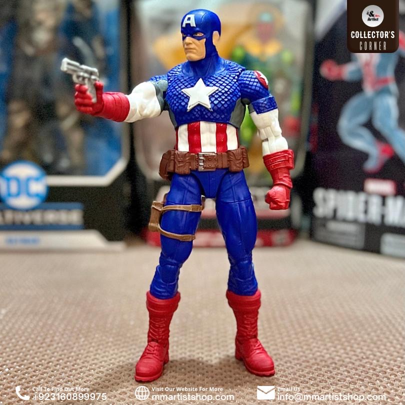 Marvel Legends Captain America Comic Accurate Action Figure
