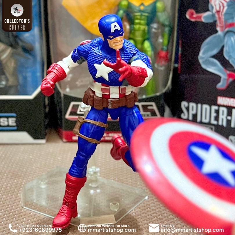 Marvel Legends Captain America Comic Accurate Action Figure