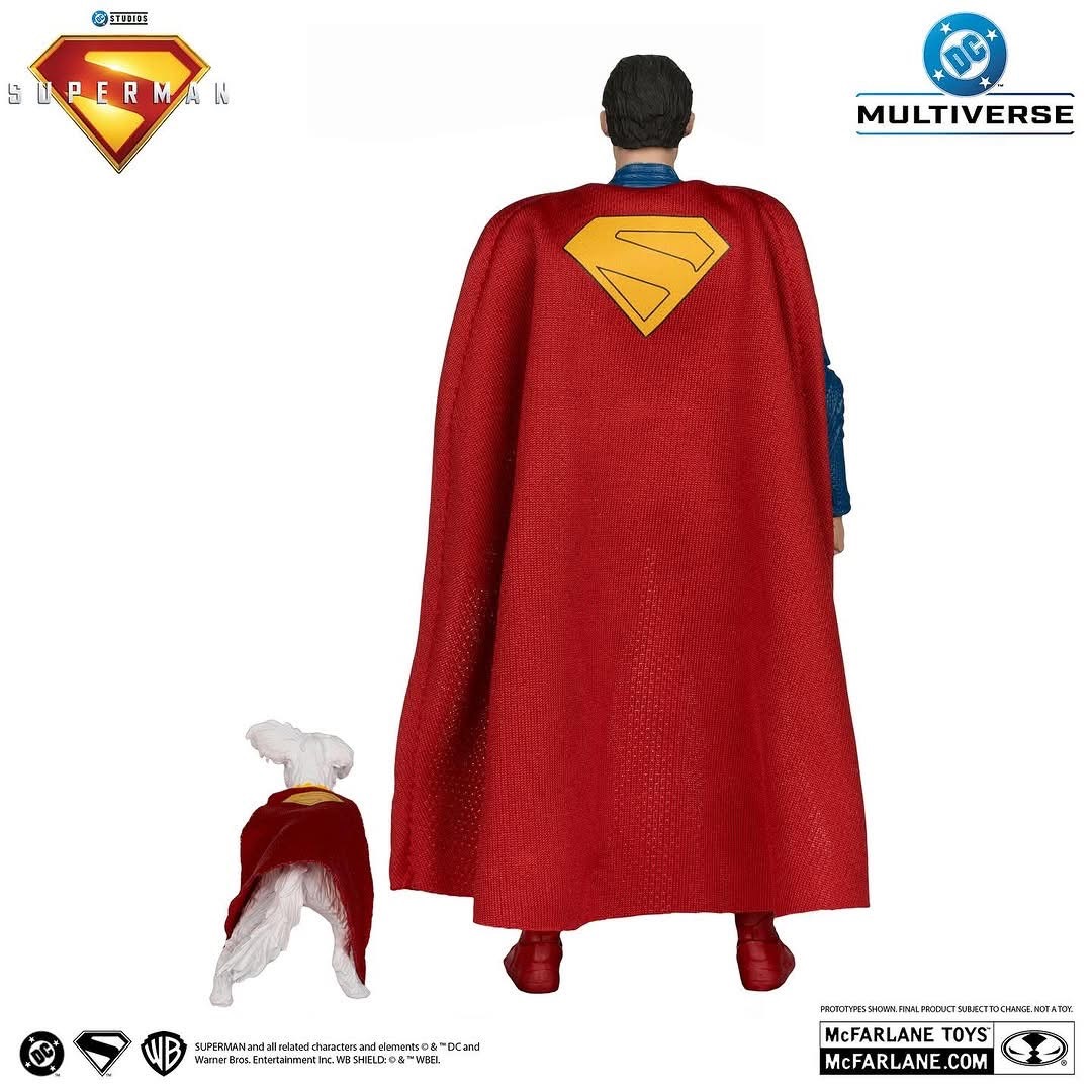 Superman (2025) DC Multiverse Superman & Krypto (Deluxe Theatrical Edition) Action Figure
