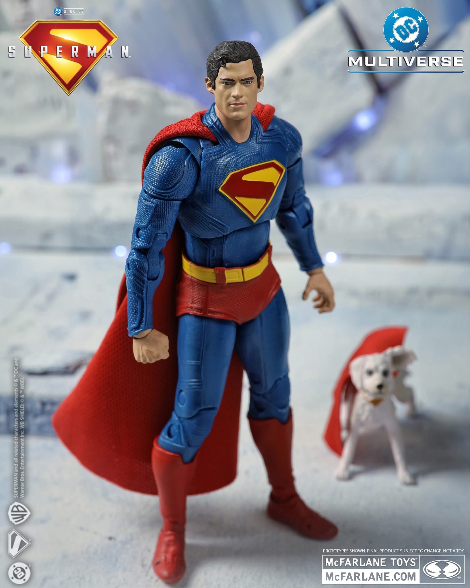 Superman (2025) DC Multiverse Superman & Krypto (Deluxe Theatrical Edition) Action Figure