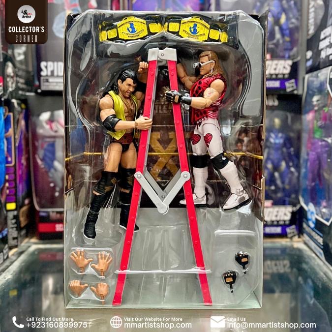[In Stock] WWE WrestleMania X Razor Ramon Vs Shawn Michaels Elite Action Figures Set