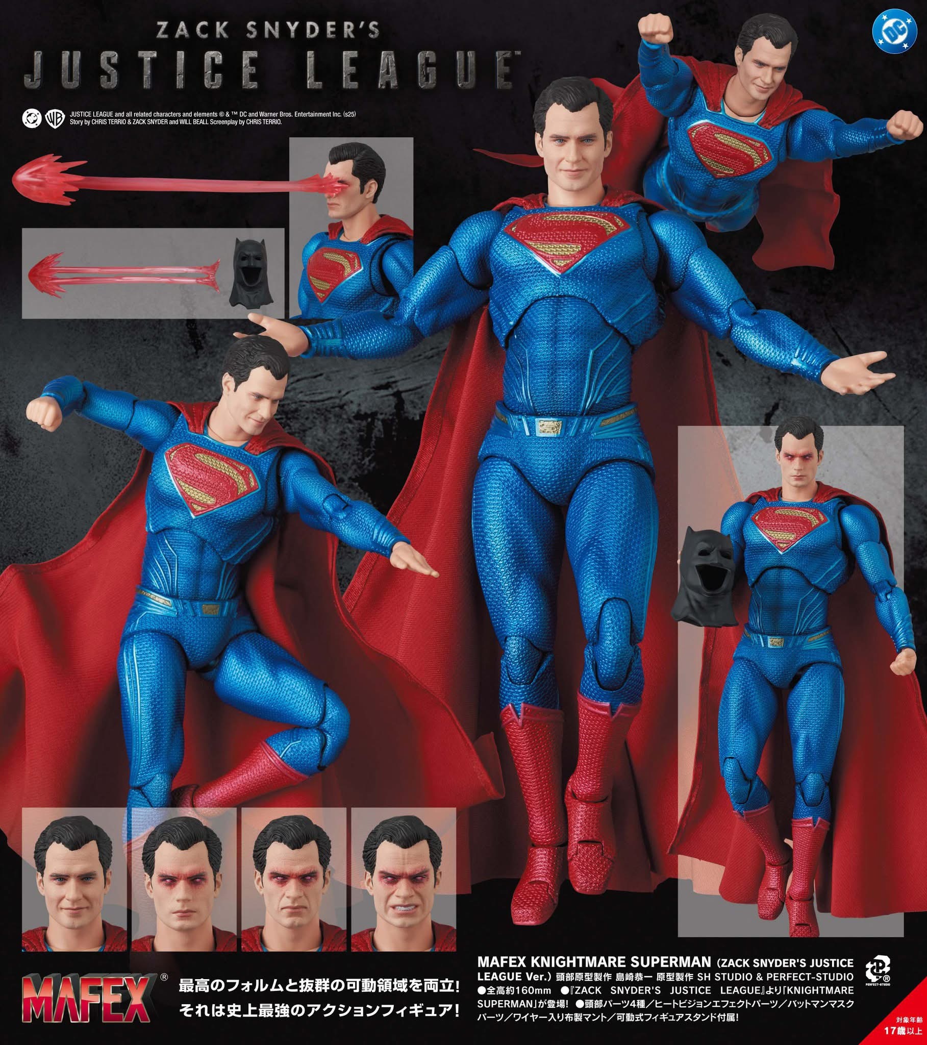 [Pre-Order] Zack Snyder's Justice League MAFEX No.273 Knightmare Superman Action Figure