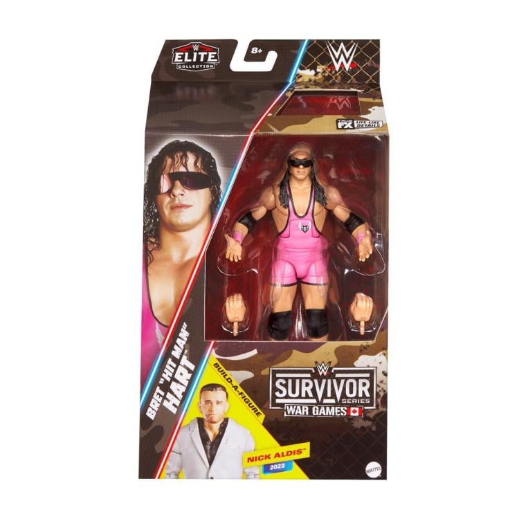 [Pre-Order] WWE Survivor Series Elite Collection Bret Hart (Nick Aldis BAF)