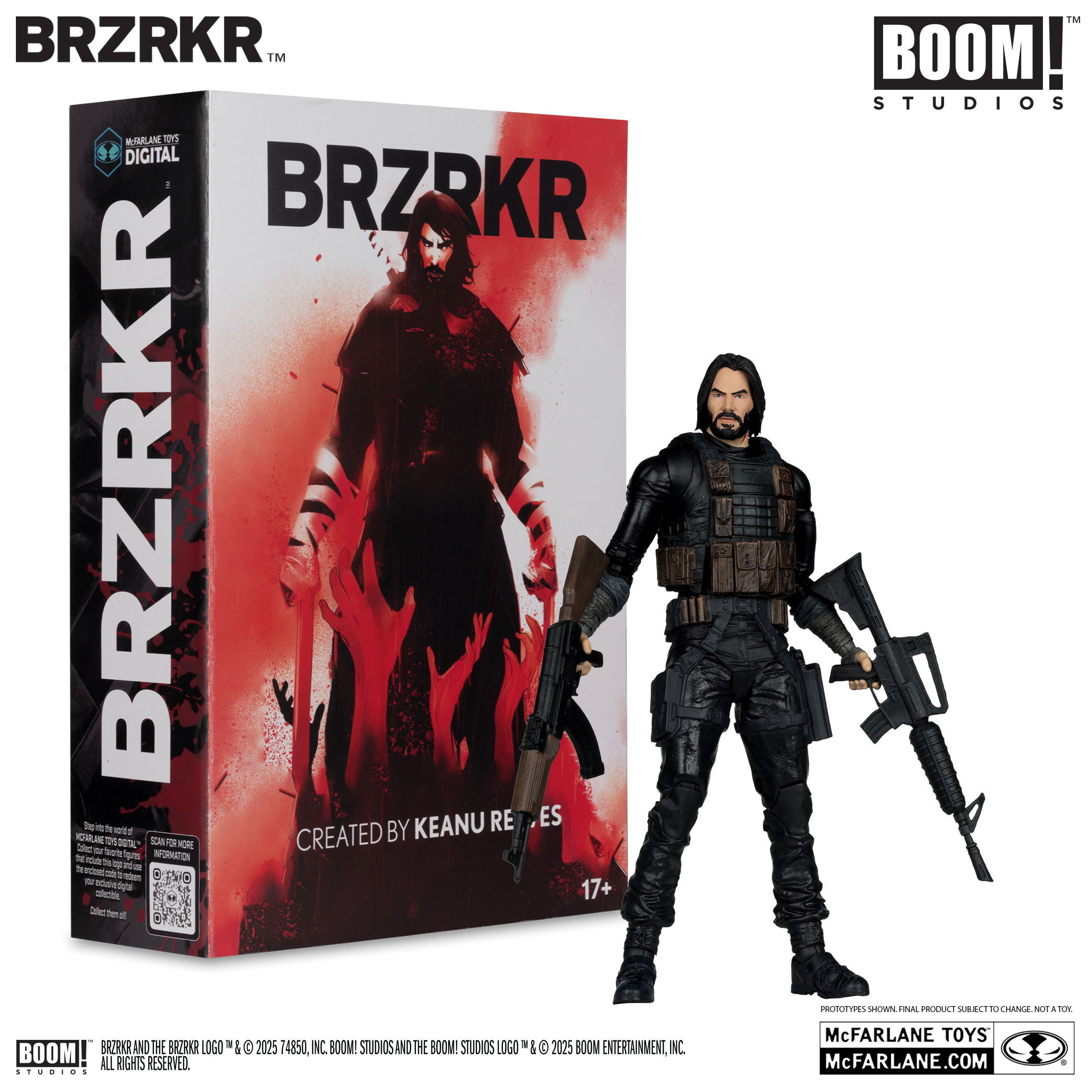 [In Stock] BRZRKR B MCFARLANE TOYS DIGITAL COLLECTIBLE