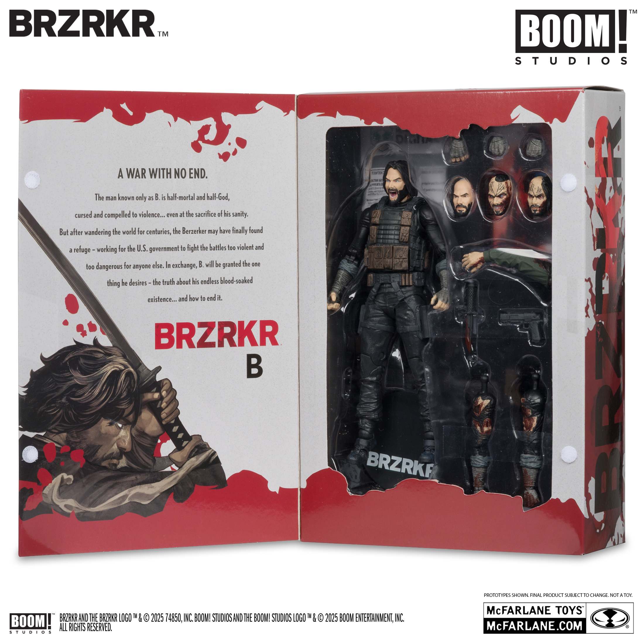 [In Stock] BRZRKR B MCFARLANE TOYS DIGITAL COLLECTIBLE