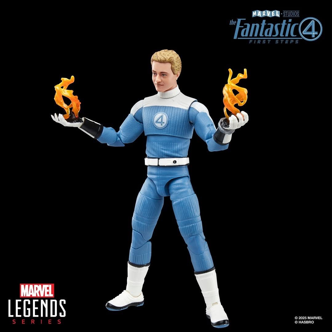 [On Order] The Fantastic Four: First Steps Marvel Legends Johnny Storm Action Figure