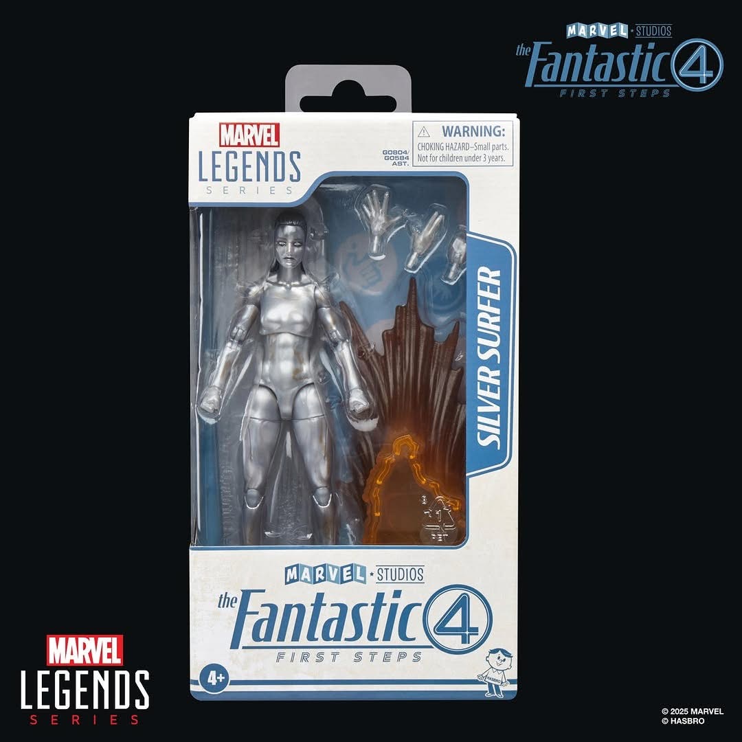 [On Order] The Fantastic Four: First Steps Marvel Legends The Silver Surfer Action Figure