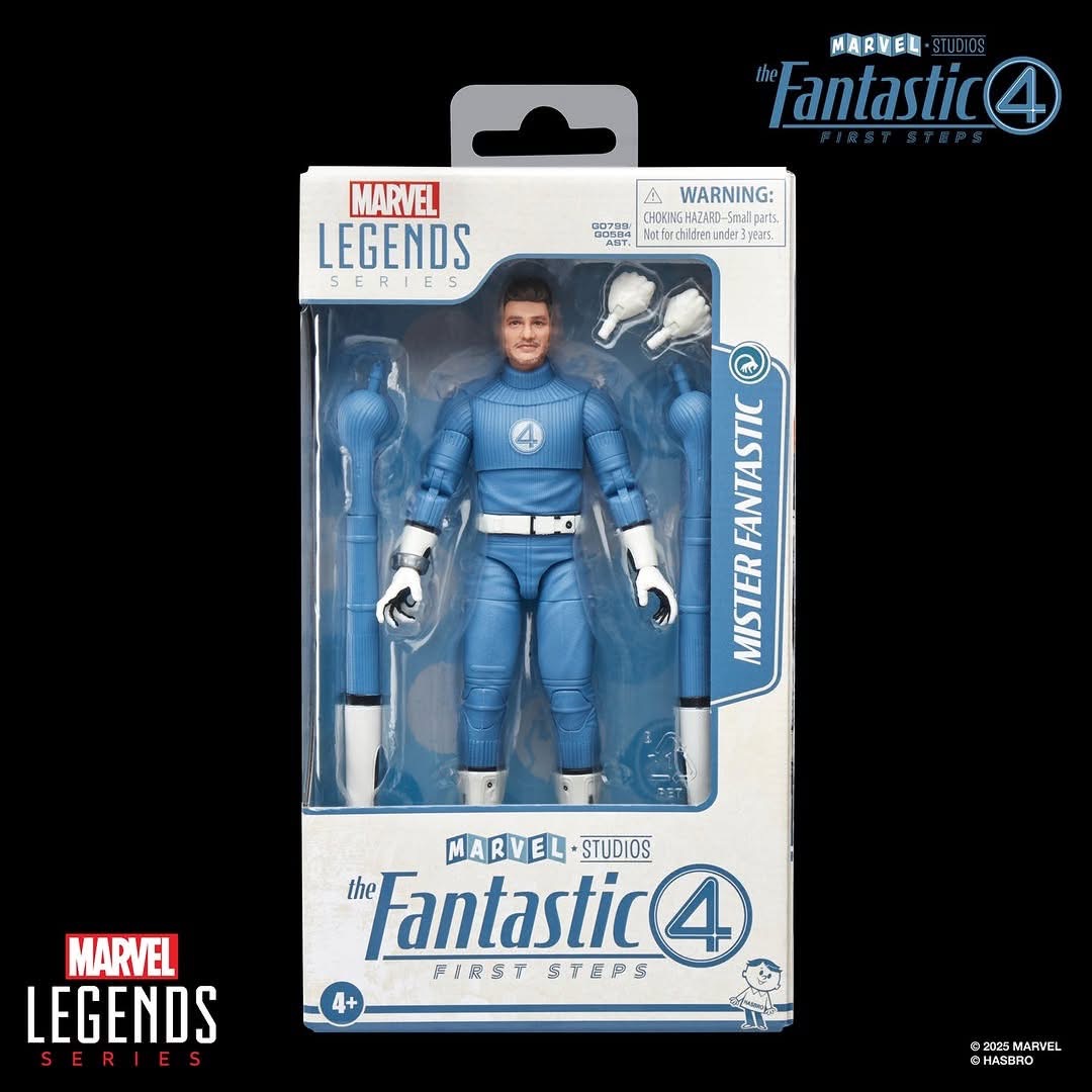 [On Order] The Fantastic Four: First Steps Marvel Legends Mister Fantastic Action Figure