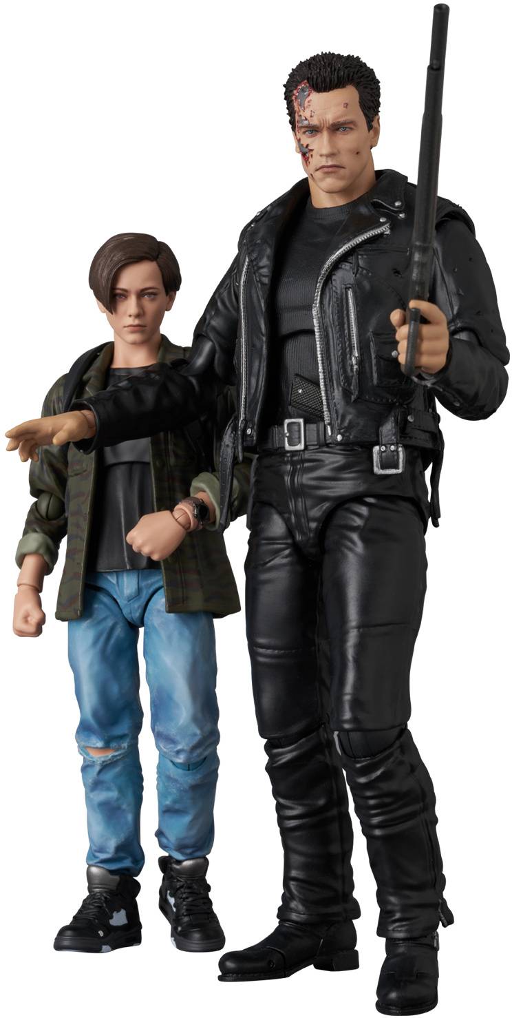 [Pre-Order] Terminator 2: Judgement Day MAFEX No.280 T-800 (T2 Ver.) and John Connor Action Figure Two-Pack