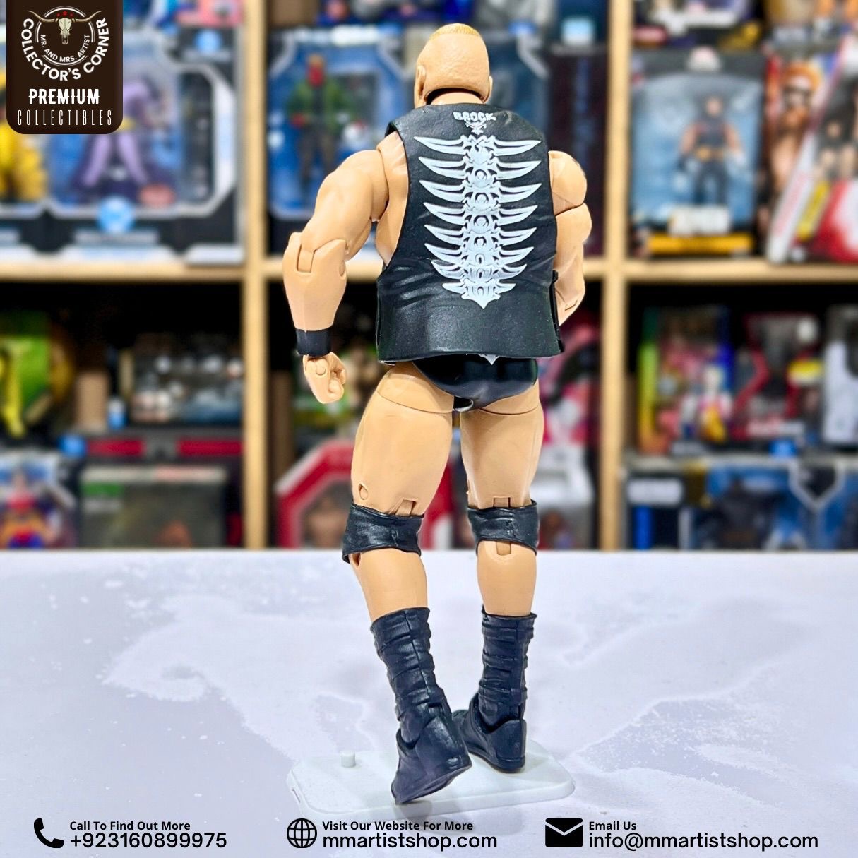 WWE Elite Series Here Comes The Pain Brock Lesnar Action Figure