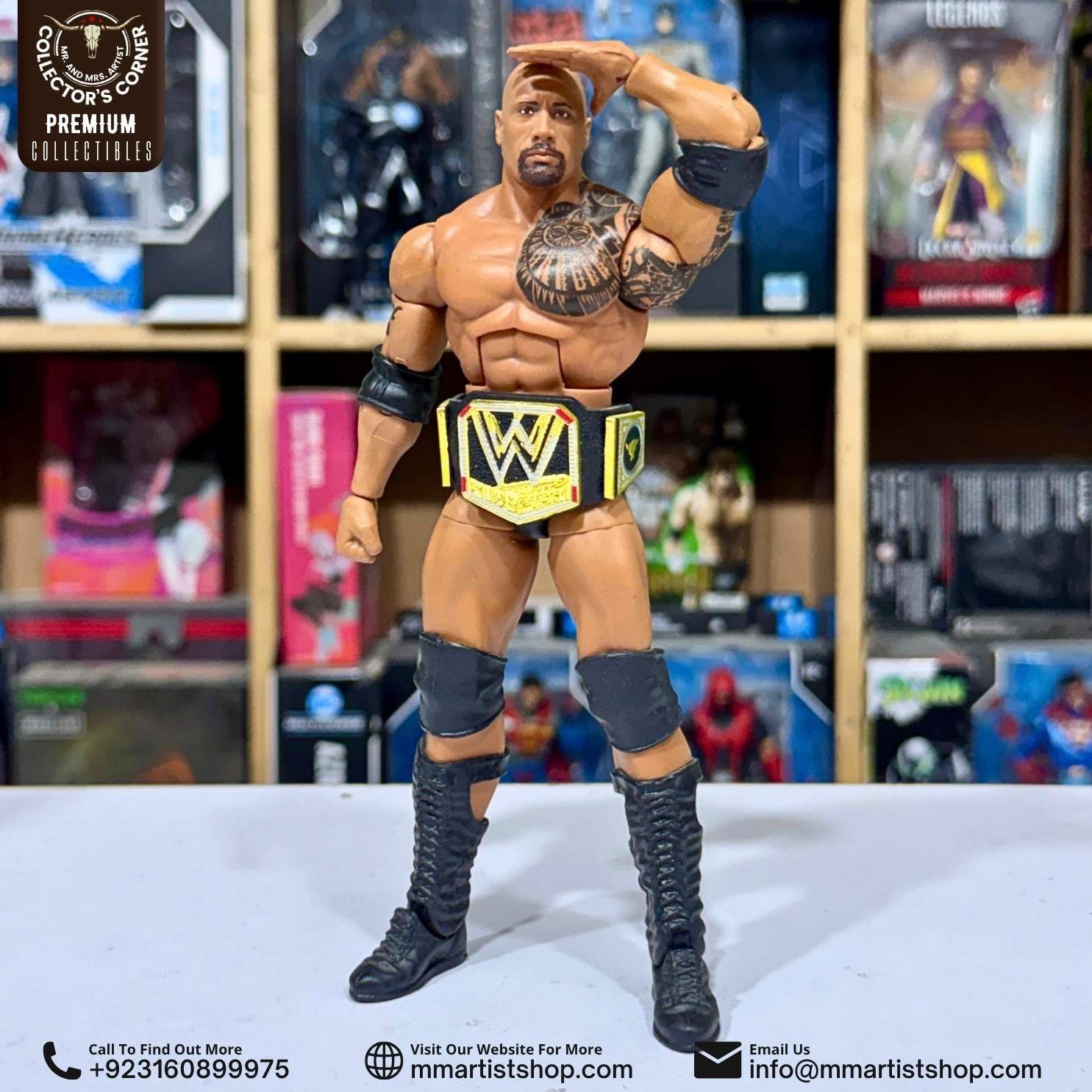 WWE Elite Series The Rock Action Figure