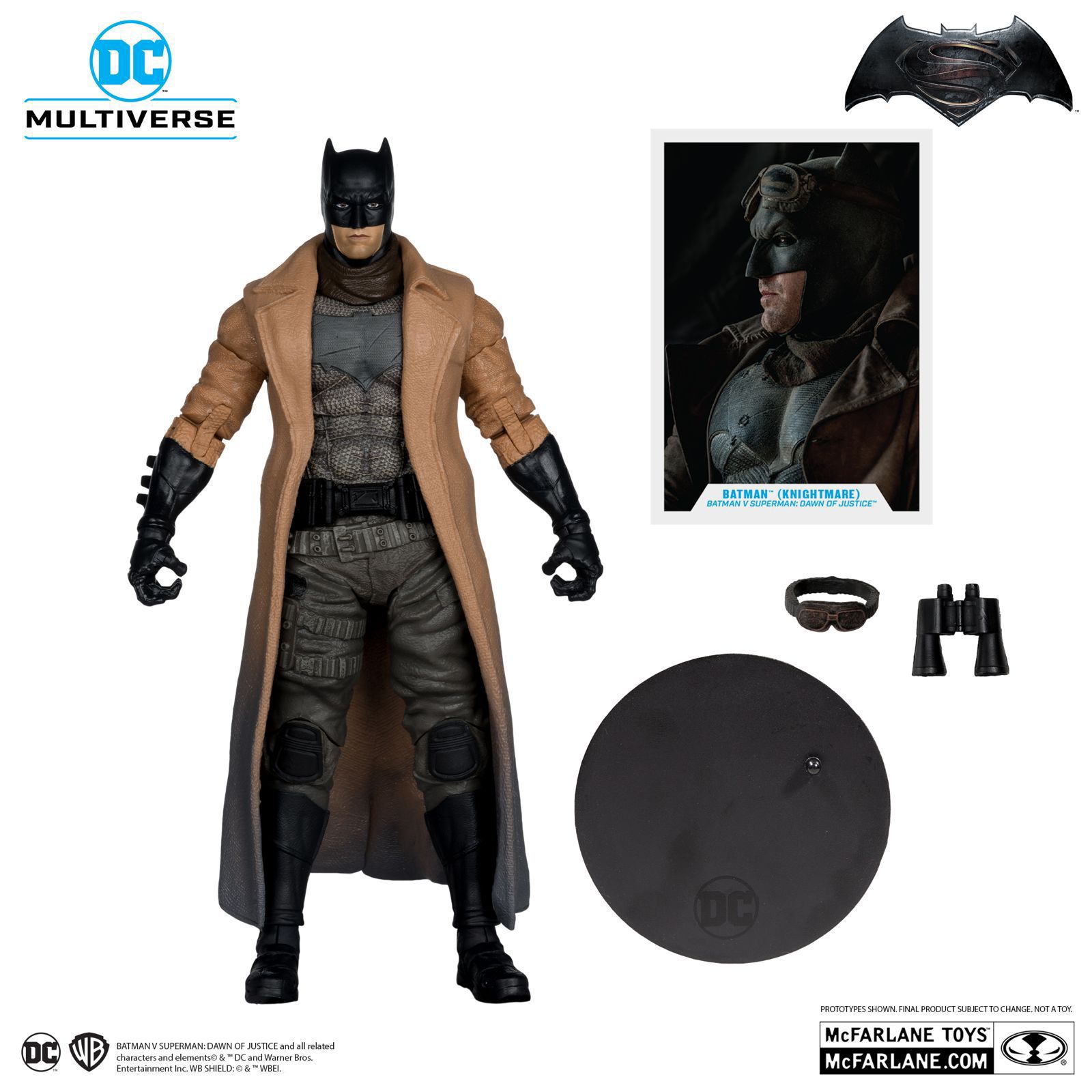 Batman v Superman: Dawn of Justice DC Multiverse Knightmare Batman Action Figure