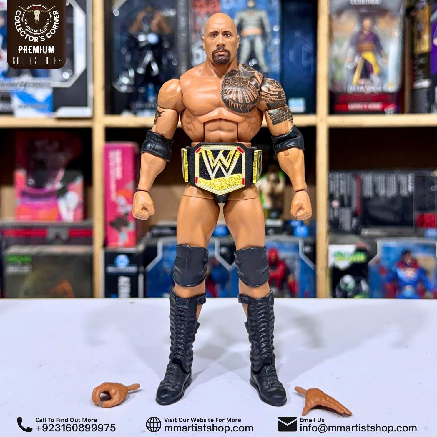 WWE Elite Series The Rock Action Figure
