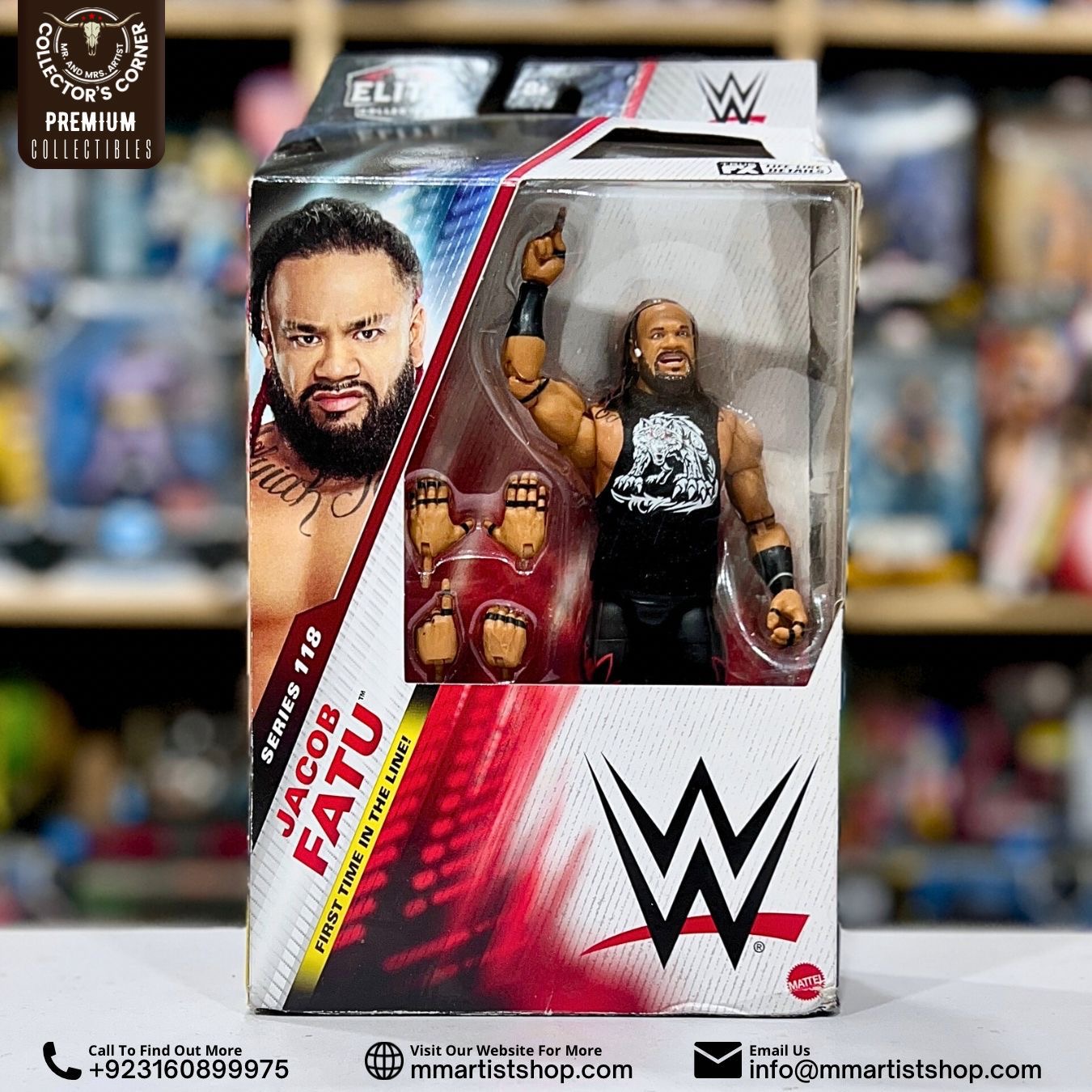 WWE Elite Collection Series 118 Jacob Fatu Action Figure