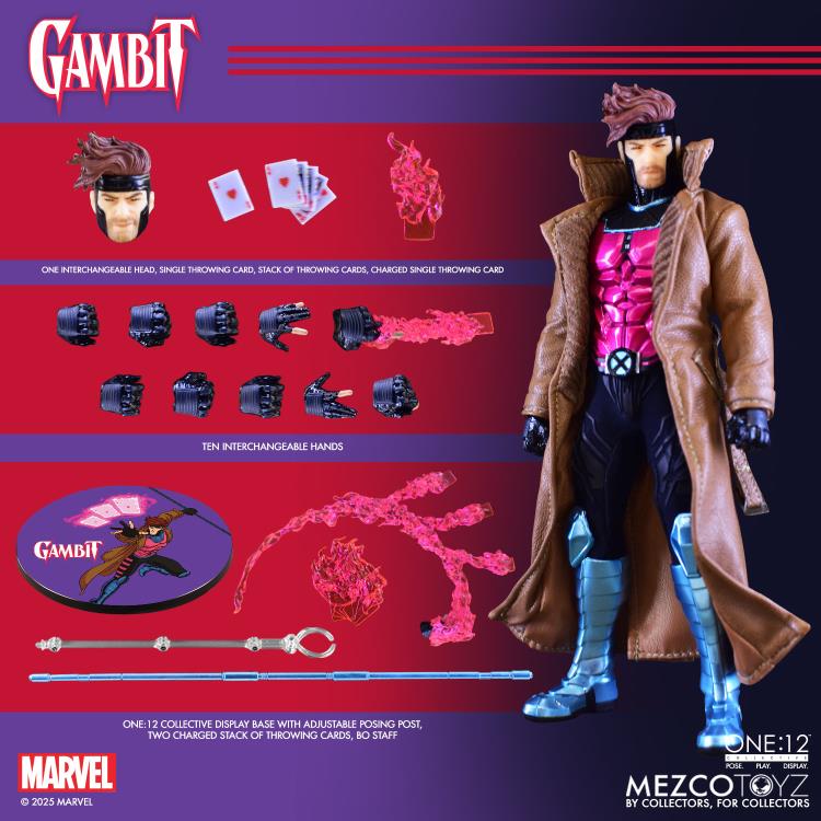 [Pre-Order] Marvel One:12 Collective Gambit Action Figure
