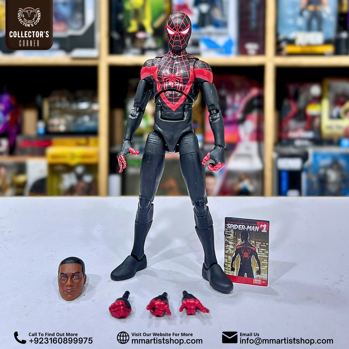 [Pre-Owned] Ultimate Spider-Man #1 Marvel Legends Miles Morales Action Figure