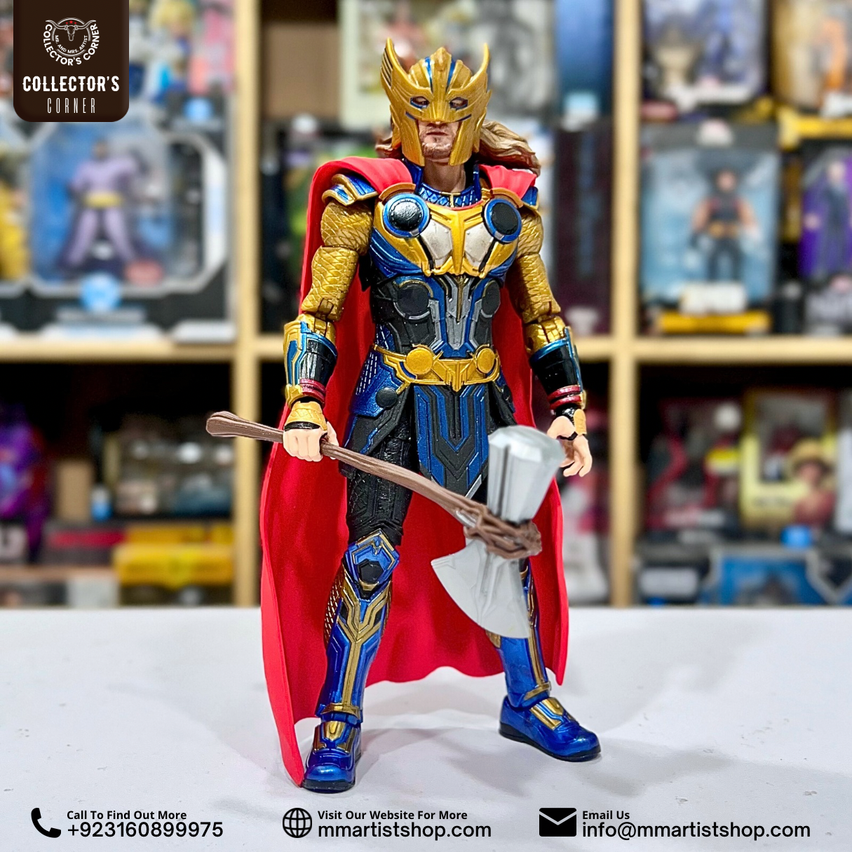 [Pre-Owned] Thor: Love and Thunder Marvel Legends Thor Action Figure